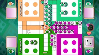 Ludo game in 4 players | Ludo King 4 players | Ludo gameplay #818 screenshot 3