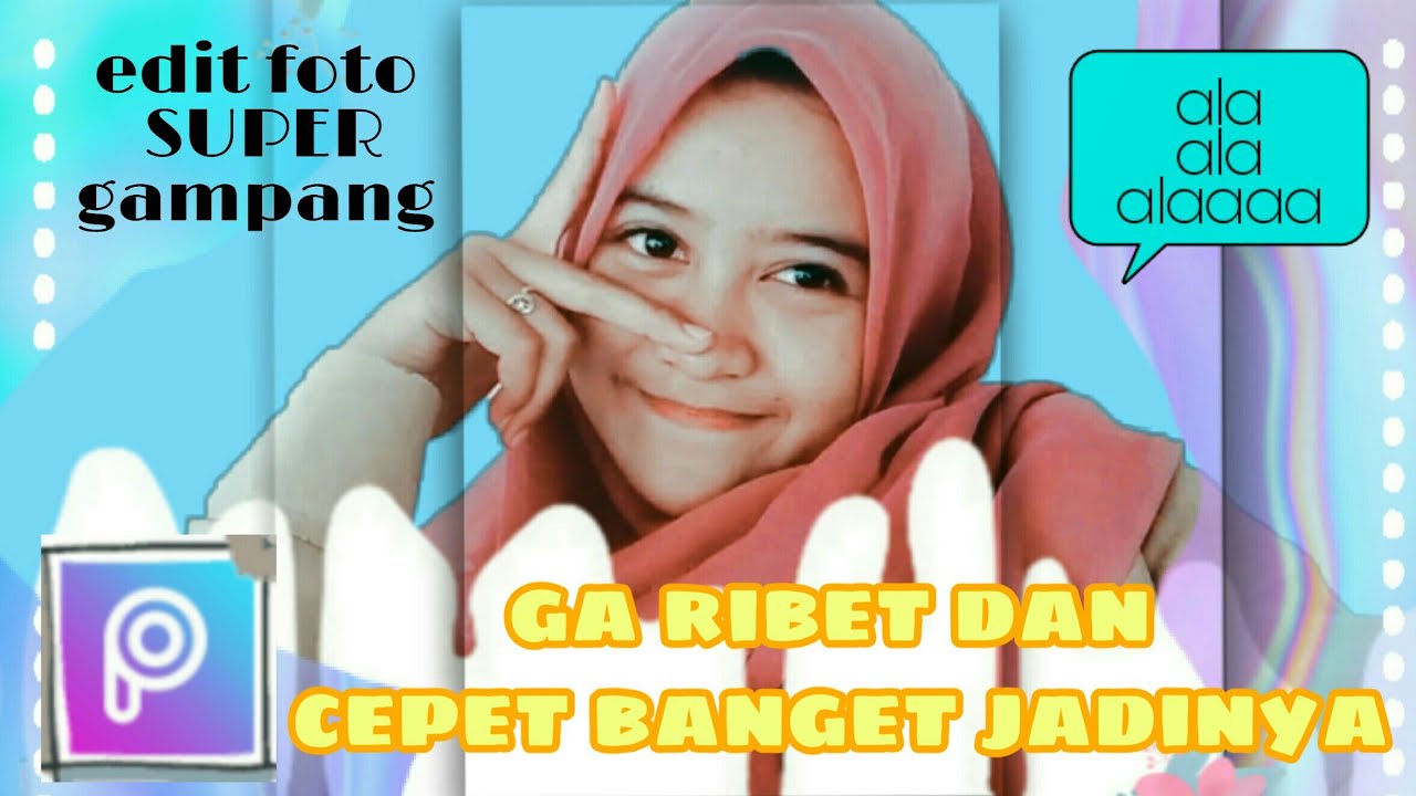 cara mudah edit foto  kekinian  YouTube