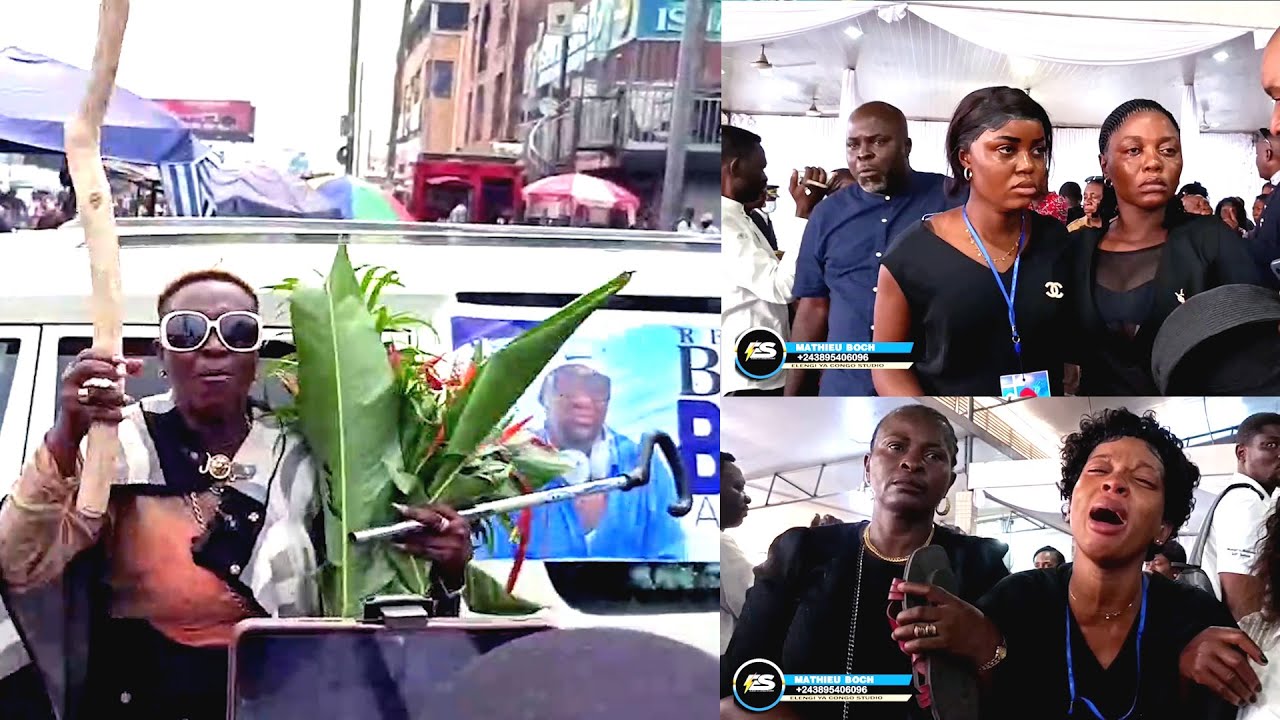 ENTERREMENT DE DOCTEUR KITINGI-TINGI REMPLANCANTE NA YE ABIMI SA FEMMME INCONSOLABLE