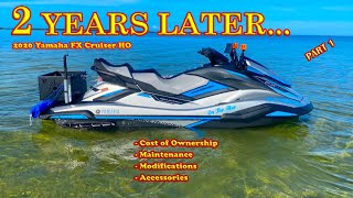 2022 - 2 Year Review of my 2020 Yamaha WaveRunner FX HO Cruiser - Cost of Ownership of a Jet Ski! screenshot 5