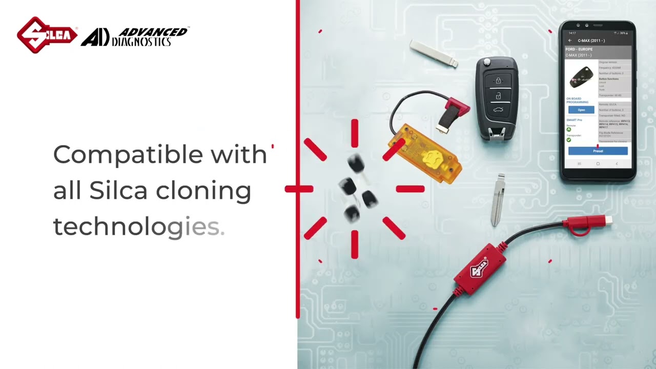 How to clone vehicle keys: Smart Aerial+ Higher  Quality solution powered by Advanced Diagnostics
