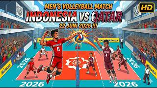🔴 indonesia vs qatar  full ❗ Avc 22 juni 2026 !!!