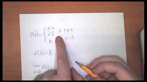 Calculus - solving continuity problems 1
