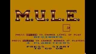 M.U.L.E - Title music from Atari XL/XE version