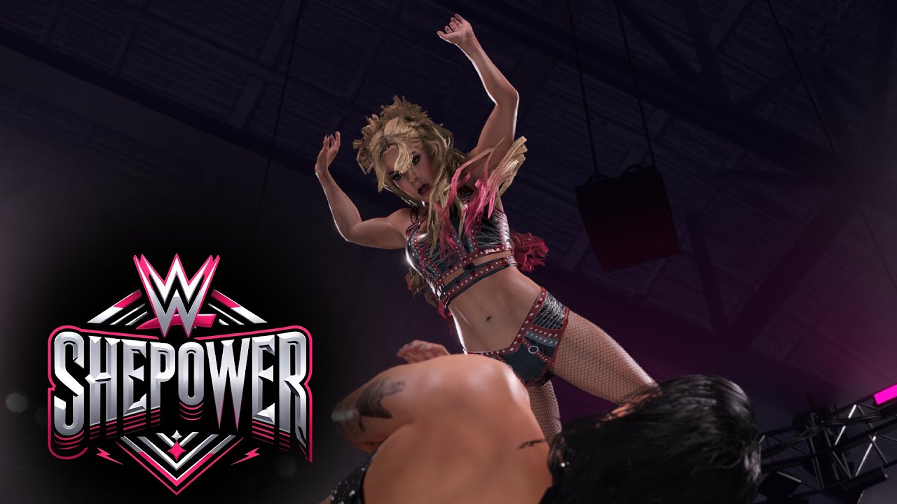 WWE 2K25 SHEPOWER | ALEXA BLISS VS RHEA RIPLEY
