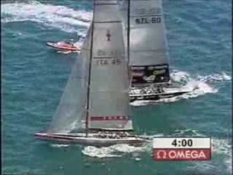An Iconic Louis Vuitton Cup Moment 
