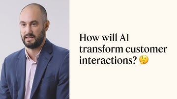 AI and the transformation of customer interactions | Zendesk