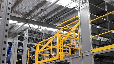 Verge Rollover Gate - Mezzanine Pallet Gate