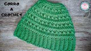 ?APRENDE A TEJER UN GORRO A CROCHET ?- FÁCIL - DIY??