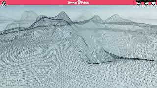 Dwarf Punk: Wireframe Terrain LOD & Concentric Ring Quad Stitching