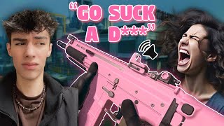 Making Enemies RAGE with a PINK Gun 😂 - TAQ V Class