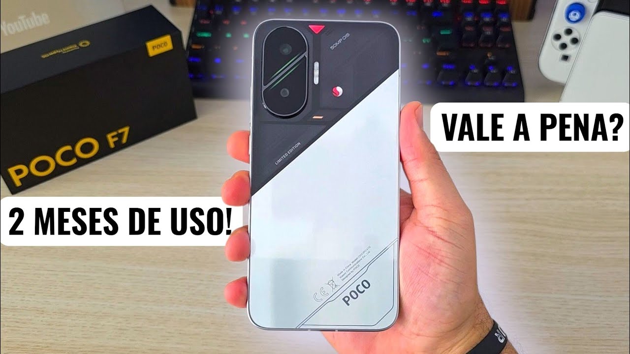 2 MESES DE USO COM POCO F7! OPINIÃO SINCERA! 