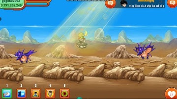 Ngọc Rồng online : di tu nappa den nui khi vang vs nhieu thu thuat di xuyen map