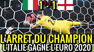 DONNARUMMA OFFRE LEURO 2020 A LITALIE  ITALIE 1 - 1 ANGLETERRE TAB 3-2 ITALIE CHAMPION EURO 2021