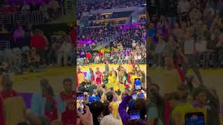 The best seating views in section 119 at Crypto Arena #cryptoarena #lebronjames #losangeleslakers