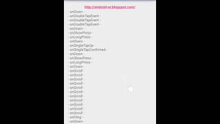 Detect user touch with GestureDetectorCompat