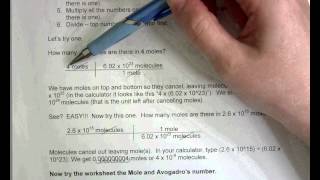 The Mole and Avogadro's Number