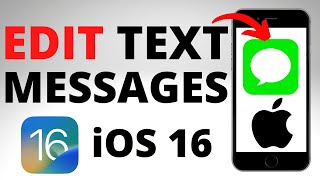 How to Edit a Text Message on iPhone - iOS 16 Edit Sent Messages screenshot 1