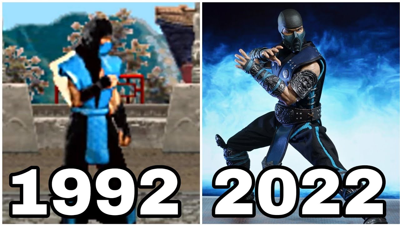 Sub-zero evolution (1992 - 2023) #mkedit #mortalkombat #mk