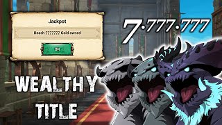 Kelak Guild Boss most important title: WEALTHY - Seven Deadly Sins: Grand Cross
