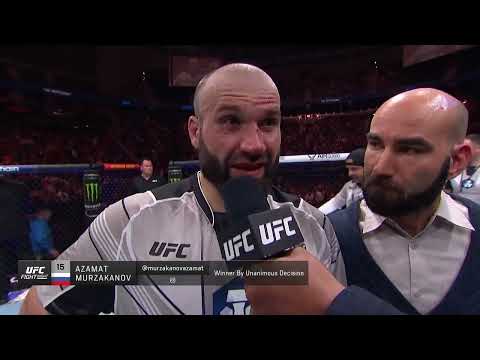 UFC Канзас-Сити Азамат Мурзаканов - Слова после боя