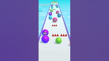 BallRun2048 Gameplay level 113 TalhaPro Best Hyper Casual Offline Mobile Games Free Games #shorts