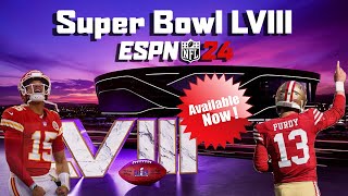 NFL 2K24 Super Bowl LVIII Mod is Available Now!
