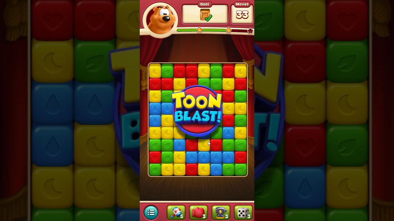 Toon Blast level 21 no boosters 😈