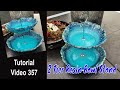 Resin Bowls/ Start to Finish/ 2 Tier/ Easily to Create