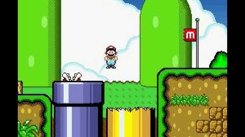 SMW Custom Level: GIANT LAND!