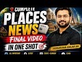 Complete lecture 💯 ! Places in news in one shot