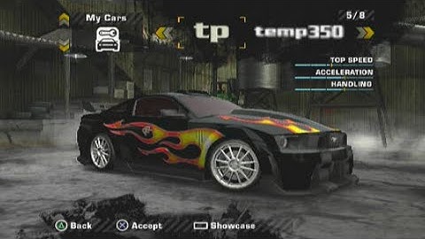 The Exact Mustang GT Razor Drove in Prologue - NFS Most Wanted PS2