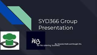SYD366 Group3 presnetation