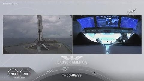 SpaceX makes history by launching NASA astronauts into orbit for the first time