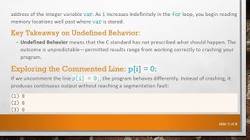Understanding Segmentation Faults in C: The Mystery of Pointers and Undefined Behavior