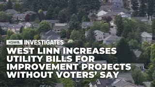 West Linn utility fees fund city projects without voters' say
