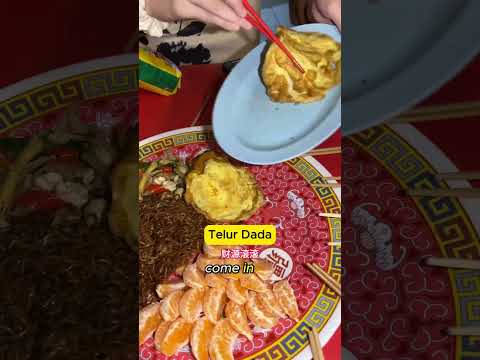 Ordering the cursed yee sang at viral Restoran Aliff