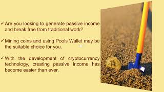 "Explore Smart and Effective Ways to Earn Money Online through Coin Mining and Using Pools Wallet. screenshot 3