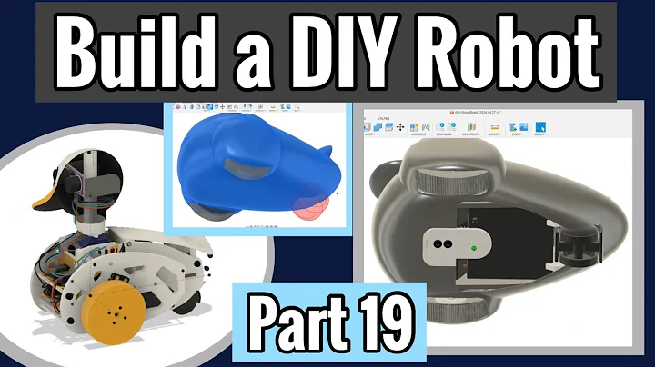 🤖 DIY Autonomous Mobile Robot Series – Part 19: How to Model Wheel & Battery Openings in Fusion 360