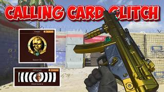 MW2019 *CALLING CARDS & EMBLEMS* SWAP GLITCH (2026 method)