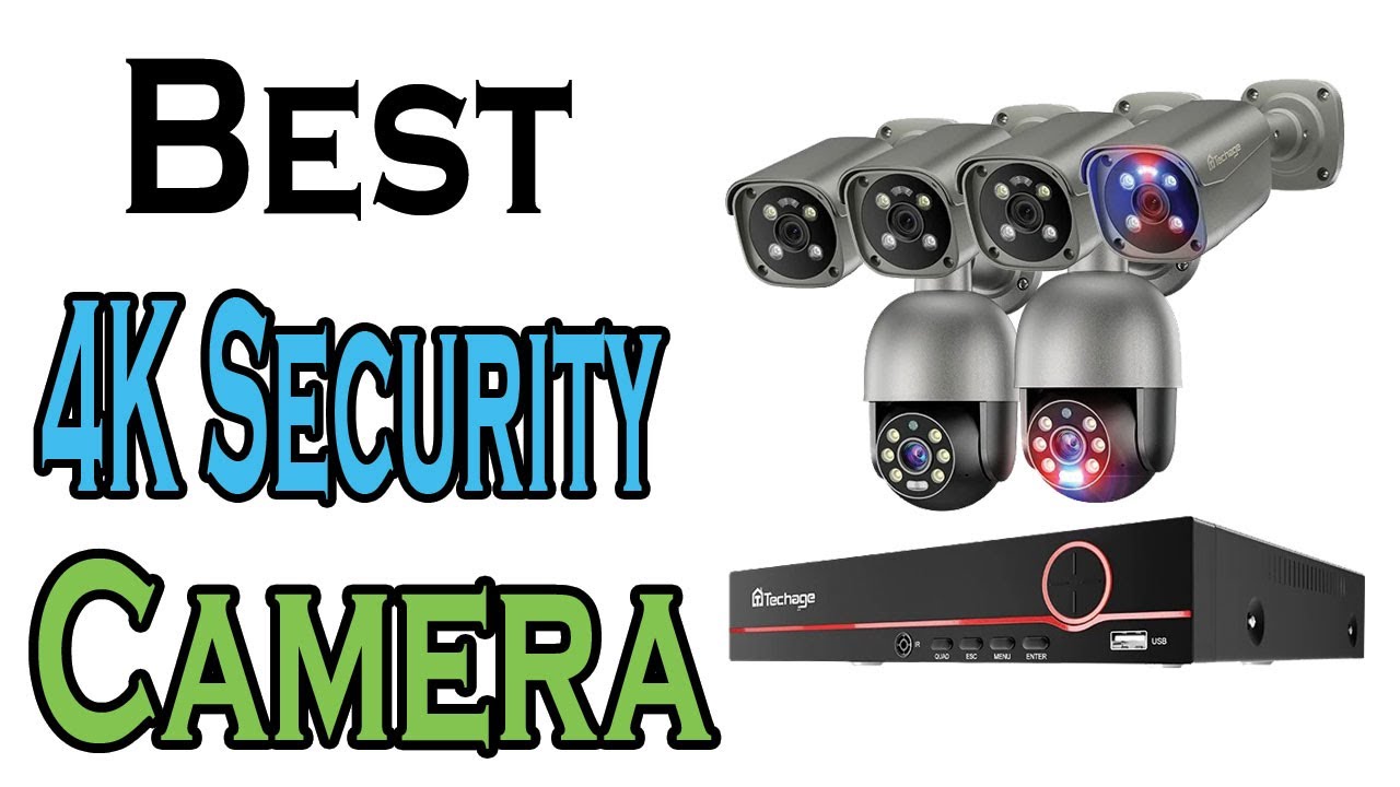TOP 5 BEST 4K Security Camera Review 2025 - YouTube