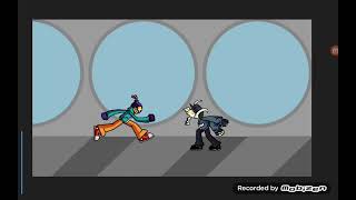 Tabi Vs Whitti((dc2)анимация)