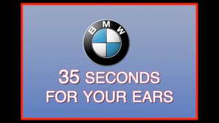 BMW M8 GTE   "Engine Growls"  - Can You Spare 35-seconds?