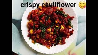 crispy cauliflower 