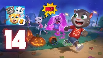Halloween Chaos! 🎃 My Talking Tom Friends 2 Gameplay Walkthrough Part 14 (Android/iOS)