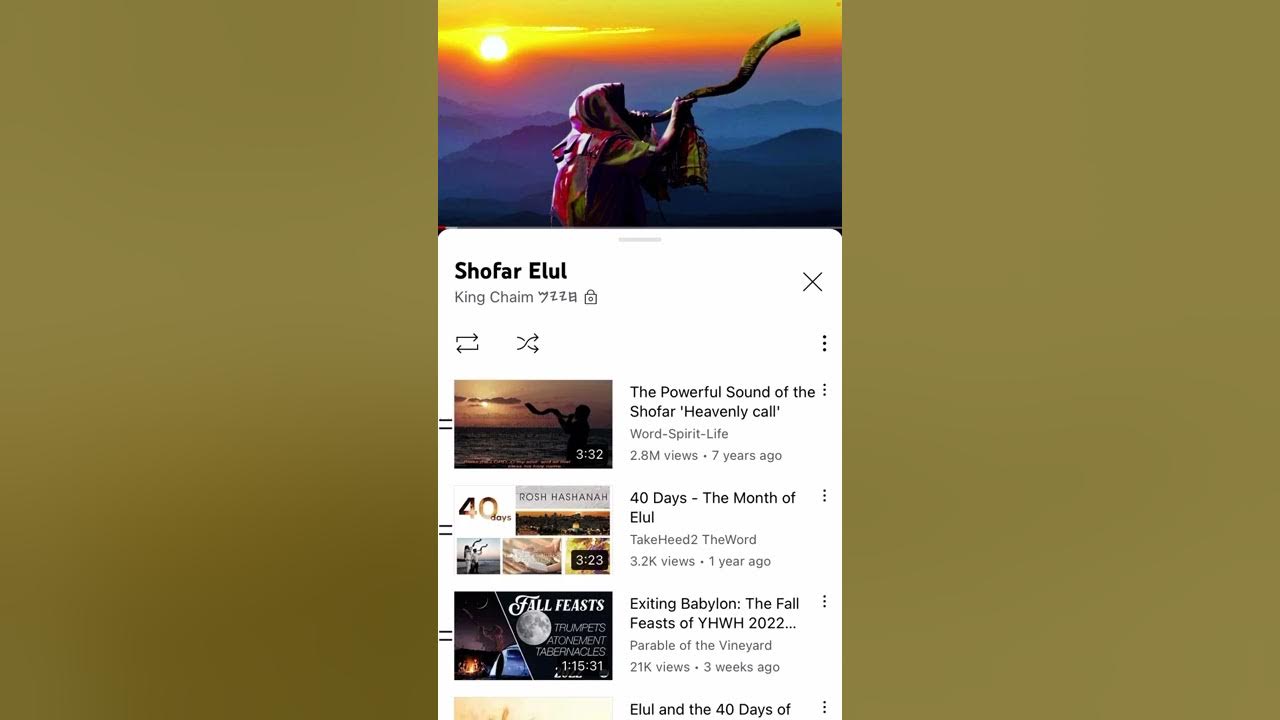 Elul Day 20 and Blowing the Shofar! 🎺🪧🎺 1 YouTube