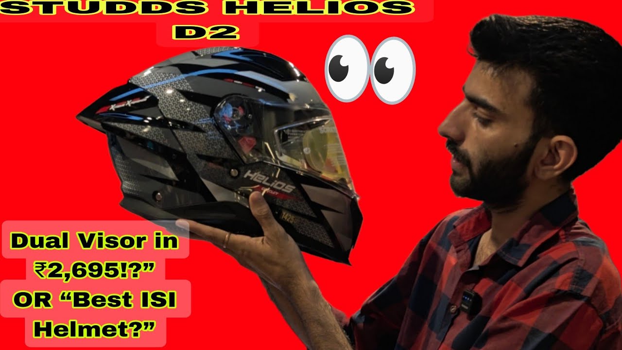 Is This The Best Budget Motorcycle Helmet? STUDDS HELIOS D2