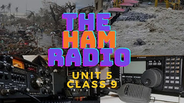 The Ham Radio | Class 9 | Unit 5 | TSCERT English | M Anitha