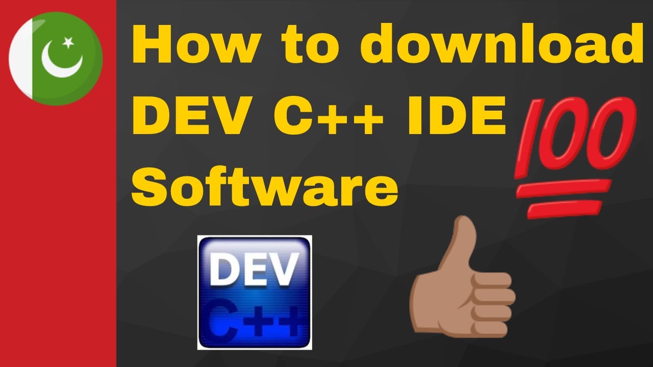 how to download dev c++ ide - YouTube