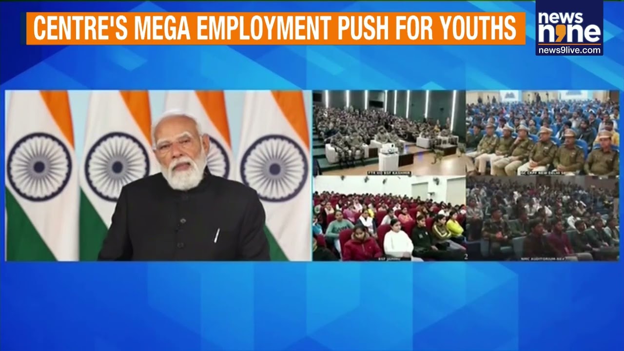 PM Modi to Distribute 61,000+ Appointment Letters to Youth at 18th Rozgar Mela